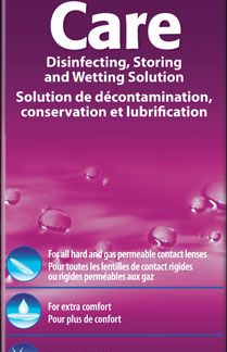 TotalCare disinfecting, storing and wetting solution - 120ml bottle