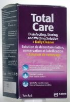 TotalCare disinfecting, storing and wetting solution - Twin Pack (2 x 120ml bottles)