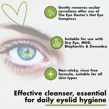 The Eye Doctor Tea Tree Oil Lid Cleanser x 3 Pack - Image 4