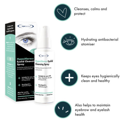 The Eye Doctor Hypochlorous Eyelid Spray x 2 Pack - Image 2