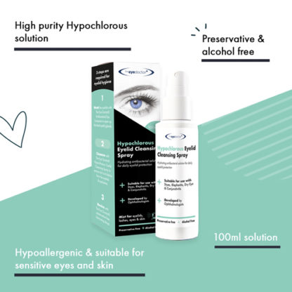 The Eye Doctor Hypochlorous Eyelid Spray x 2 Pack