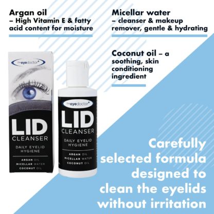 The Eye Doctor Lid Cleanser - 3 x pack - Image 2
